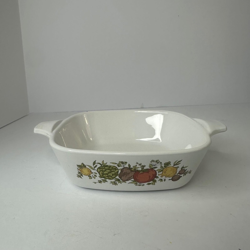 Corning Ware Spice O Life Petite Casserole Dish P-41-B1 3/4 Cup Vintage